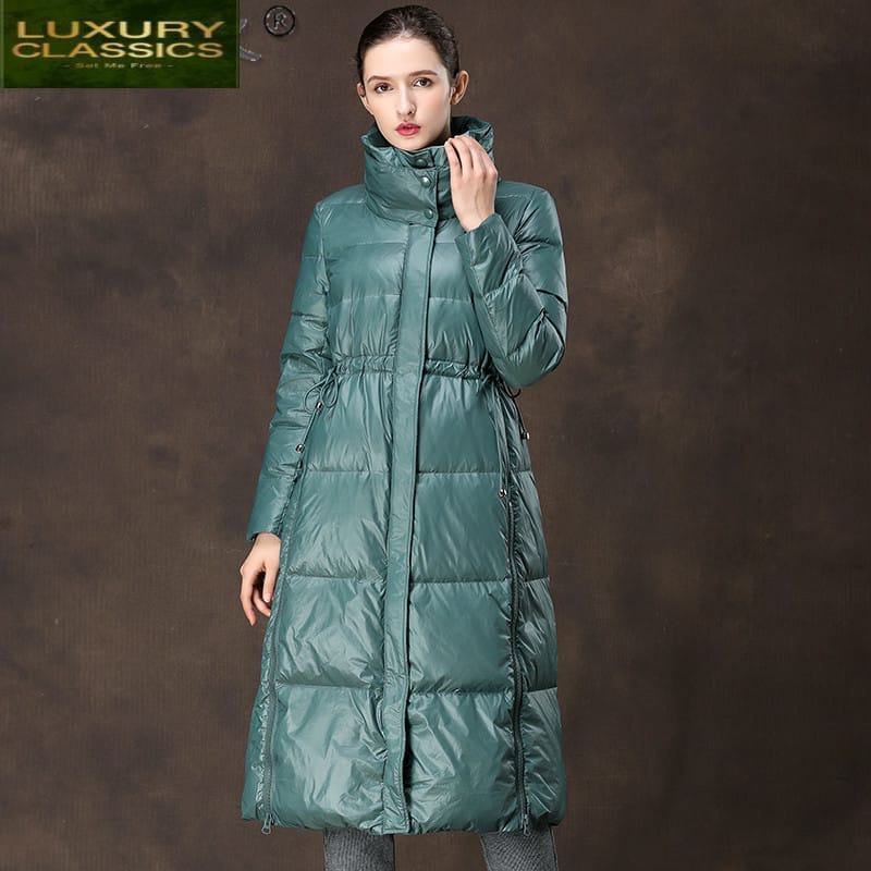 Jacket Female Down Coat Women's Winter Down Jacket Long Women's Clothing Warm Fashion 2021 Ropa Mujer YAMY19080 Pph690