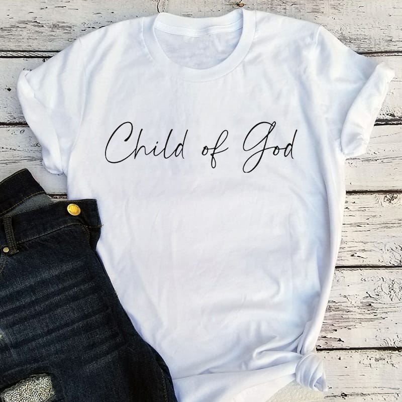 God Shirt Bible Women Clothing Positive Christian Shirt Women's Religious Shirt God Vintage Clothes Christian Shirts Aesthetic