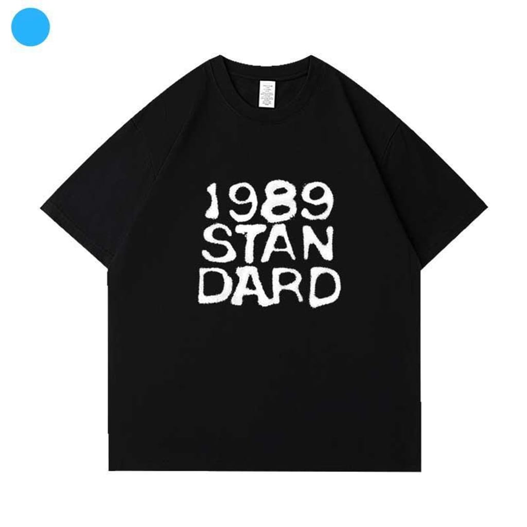 Women's Summer T-shirt Kpop CHENLE same pattern Cotton Top Men's and Women's hip-hop versatile round neck short-sleeved clothing
