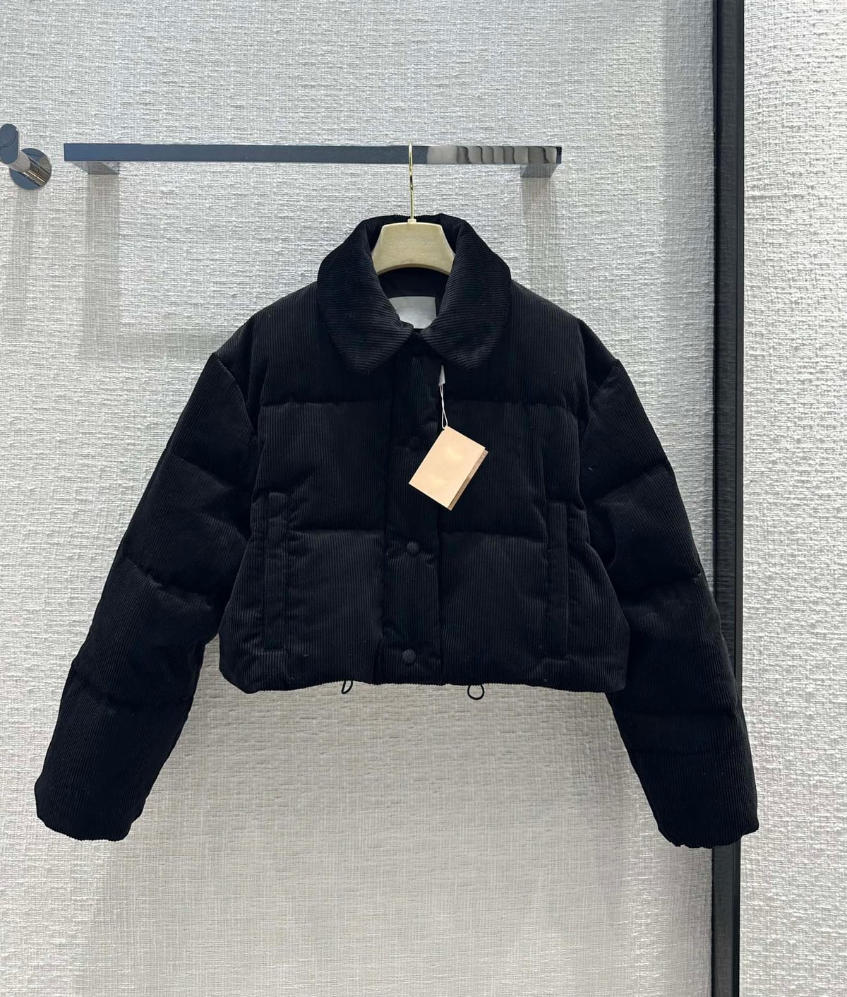Women's Clothing corduroy short down coat Winter New  02
