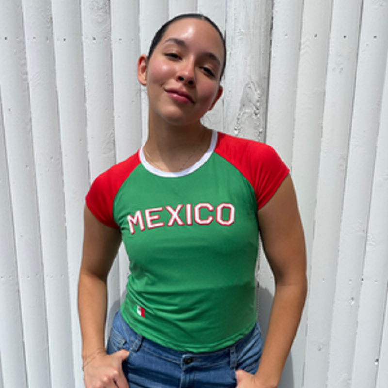 2024Y2K Summer European and American New Women's Short Top T-shirt Retro Leisure Sports Short Sleeve Street Slim Fit T-shirt