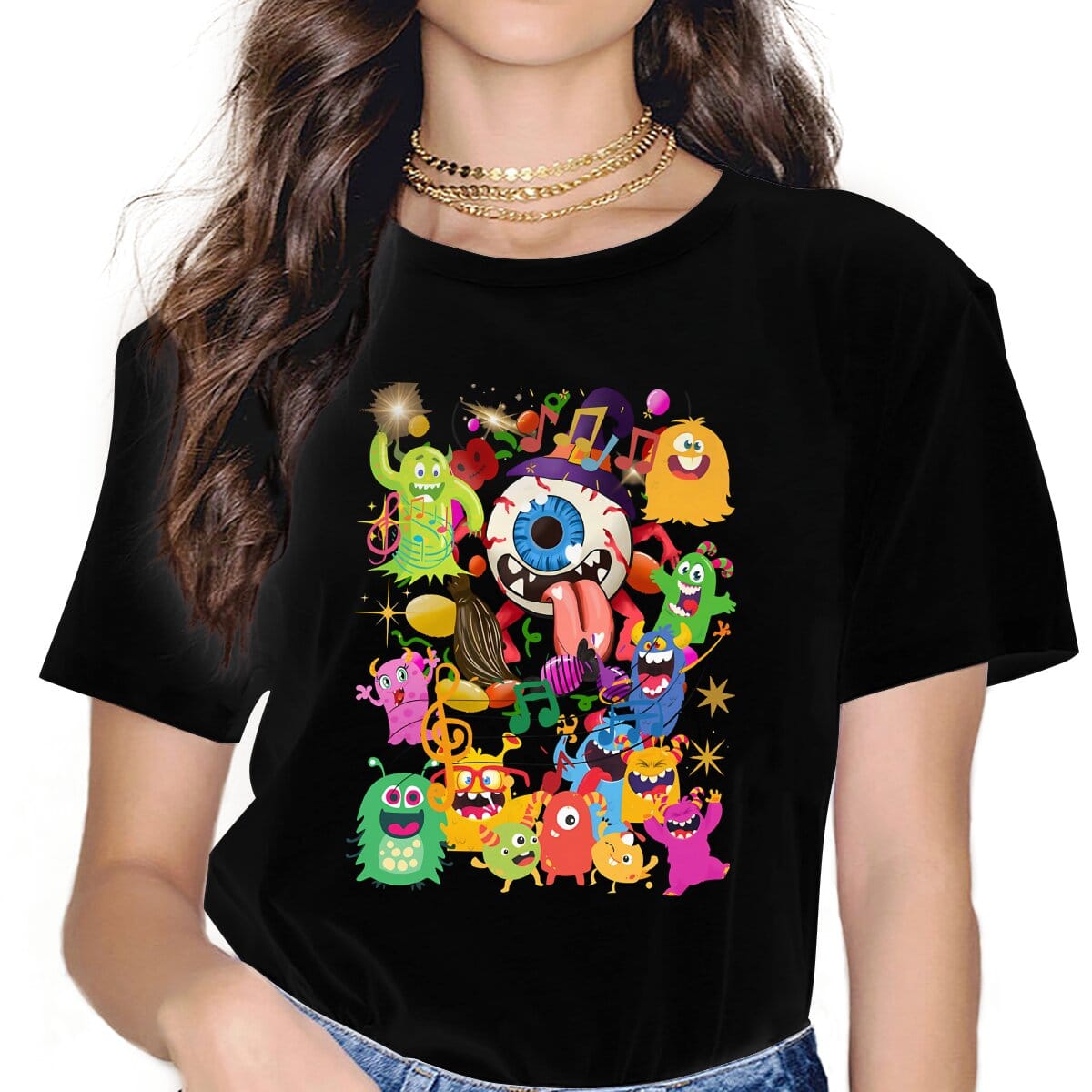 Game My Singing Monsters Happy T Shirt Fashion Women's Tees Summer Harajuku O-Neck Polyester TShirt