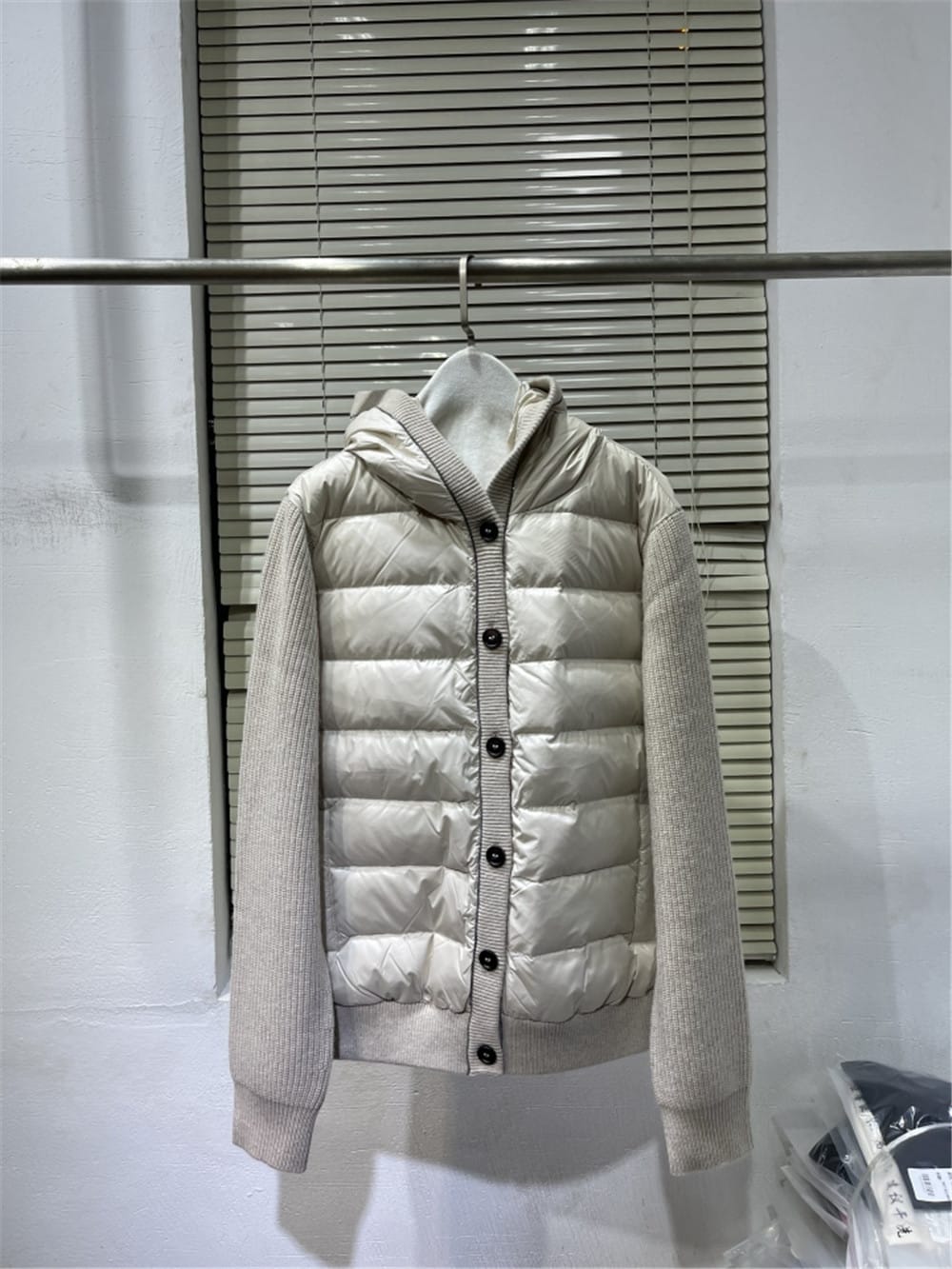 Women's New B*C Hooded Goose Down Patchwork Cashmere Down Jacket  Female Winter Warm Coat Top's Clothing