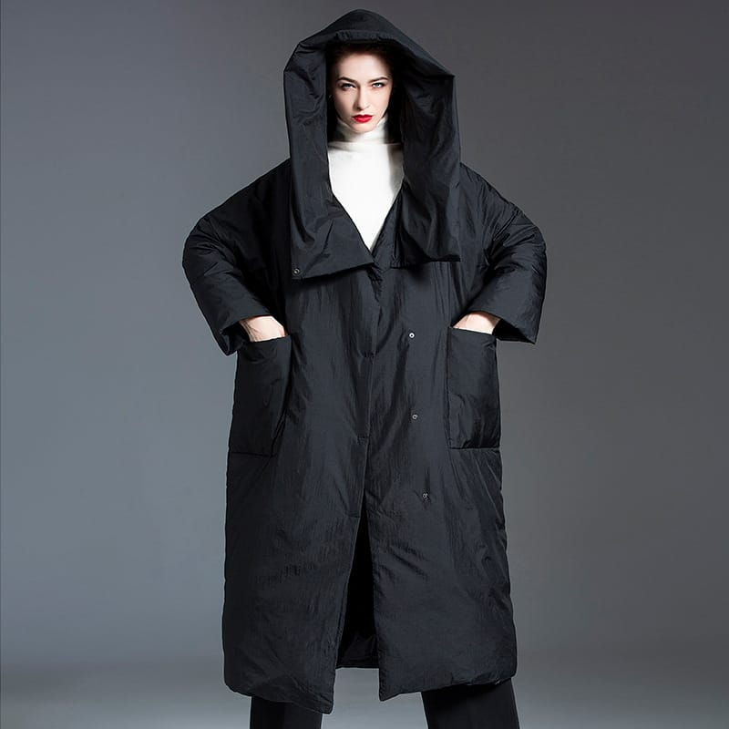 Women'S Winter Down Jacket 2023 Woman Clothing Female Long Padding Lightweight Padded Clothes Warm Feather Coats New Outerwear
