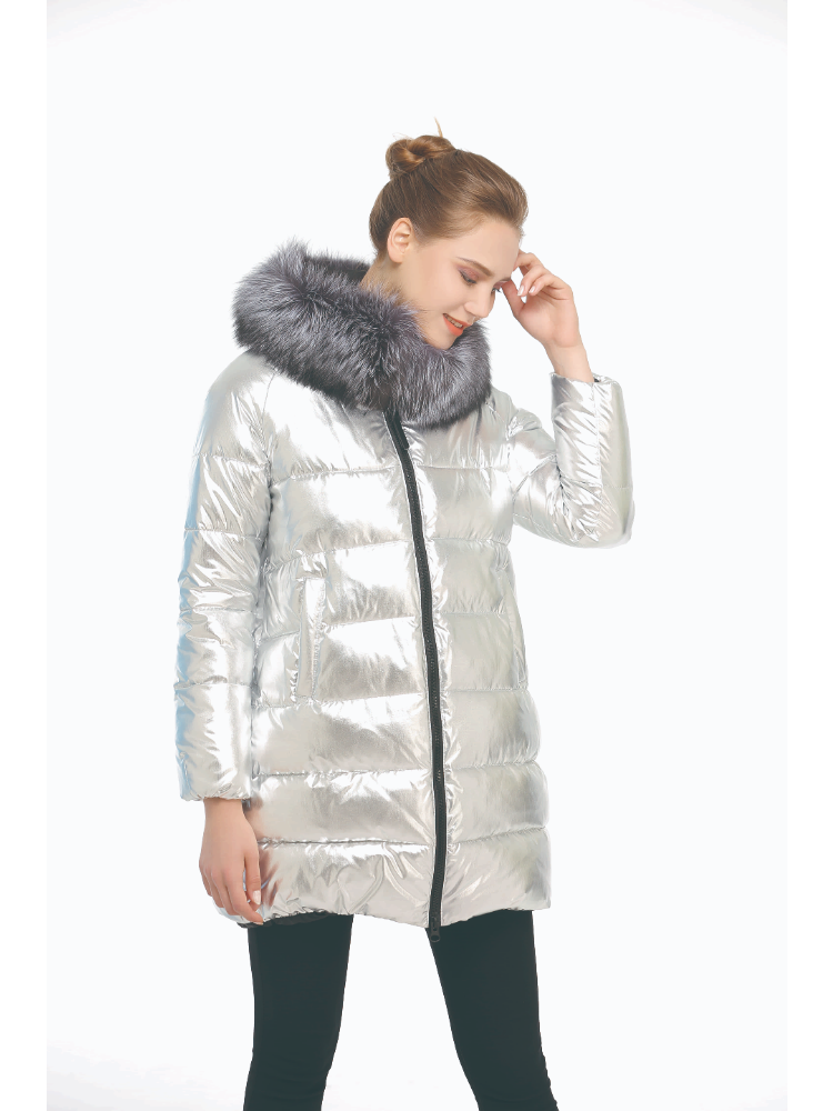 VERALBA Women's Down Jacket Long Four-color Optional Wool-necked Hat Warm Fashion Clothing 2022 Latest Model Coat Female Winter
