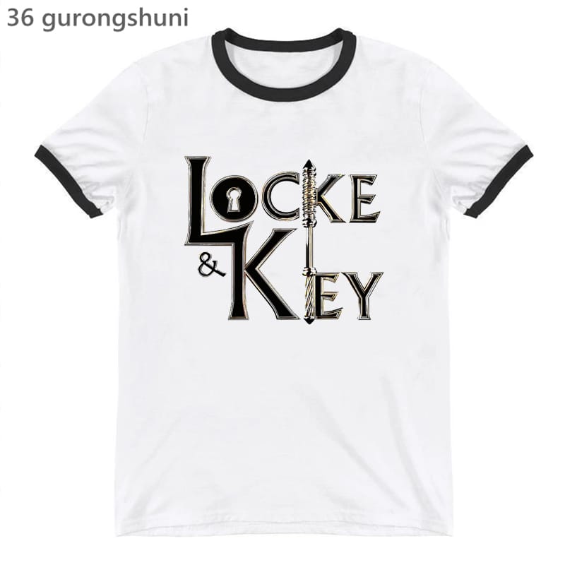 New Hot Sale Women'S T-Shirts New Movie Locke & Key Graphic Print T Shirts Female Fashion Retro Tshirts 90s Girls Y2k Clothes