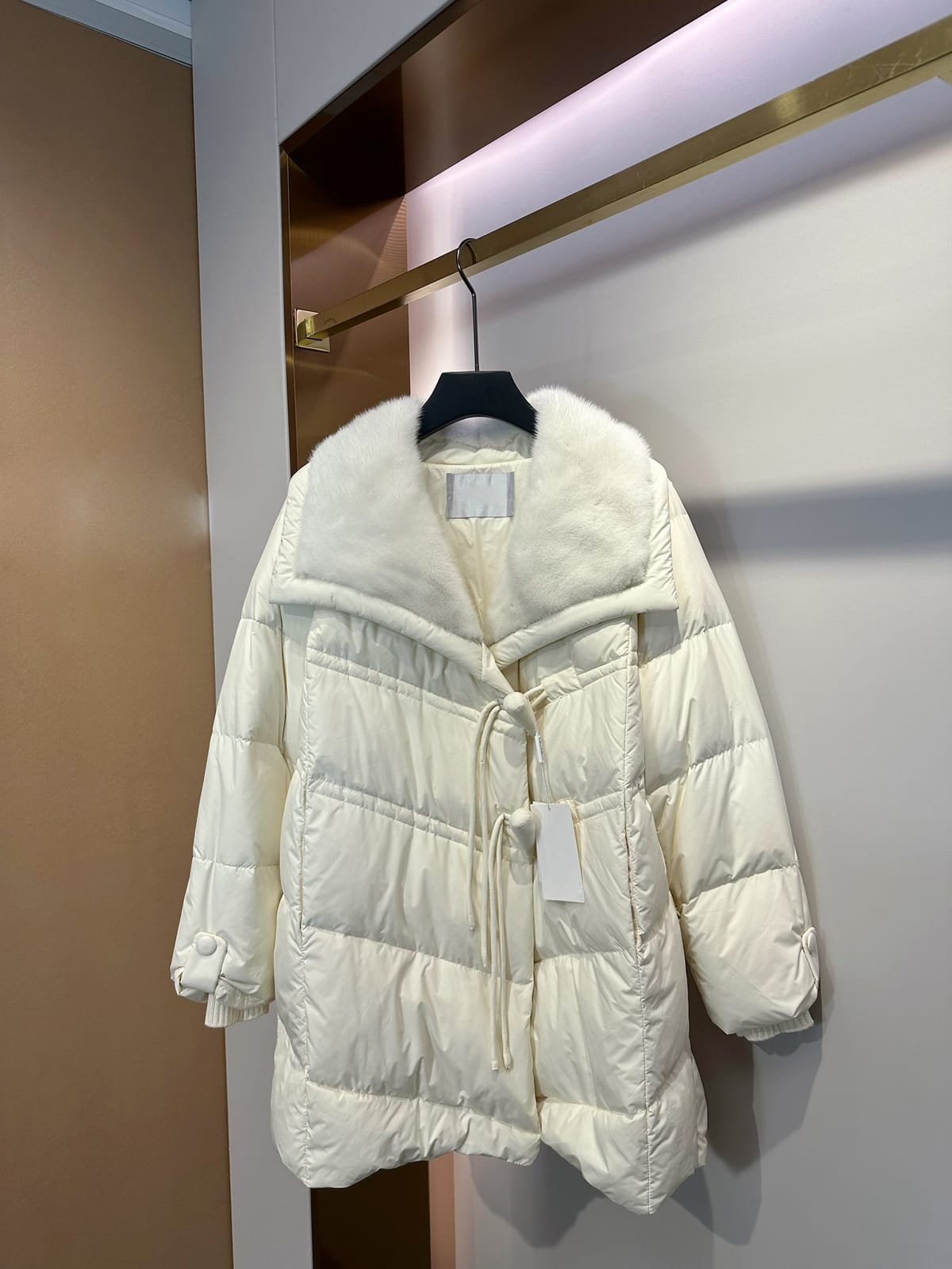 Women's Clothing down clothing imported velvet mink collar Winter New  020