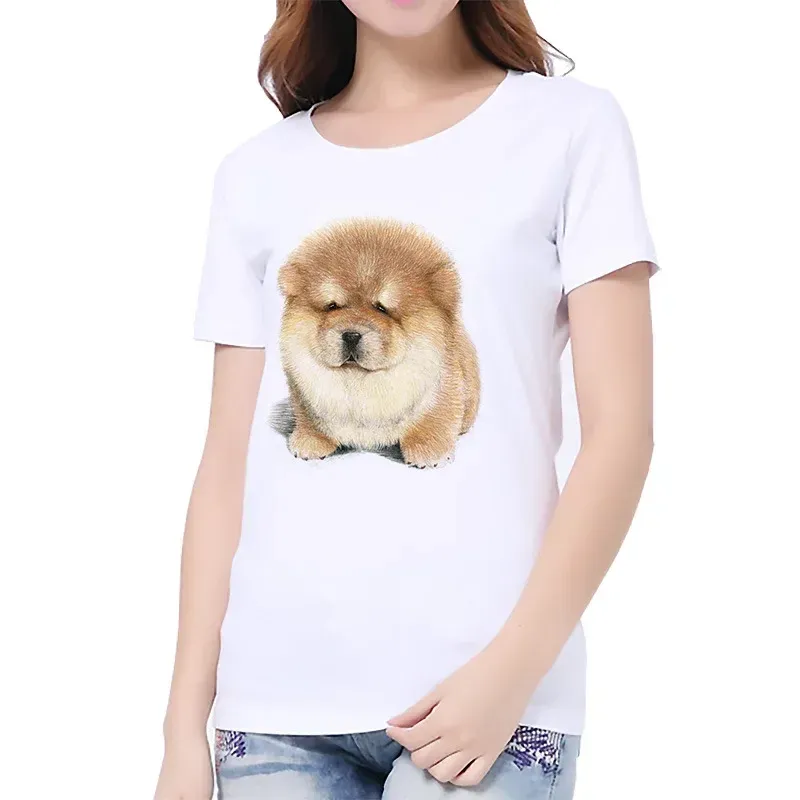 Season Women's T-shirt Cat Dog 3D Printed Women's Casual Top Base Shirt Aesthetic Clothes Vintage Clothes  Oversized T Shirt Tee