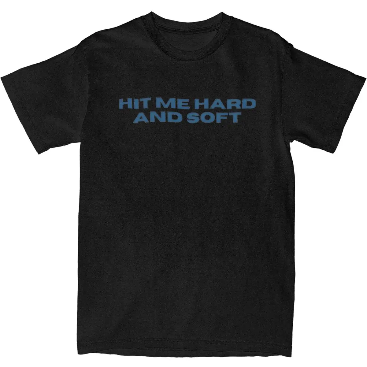 Hit Me Hard t Classic music album Casual Retro Harajuku casual summer men's and women's all-purpose short-sleeved T-shirt