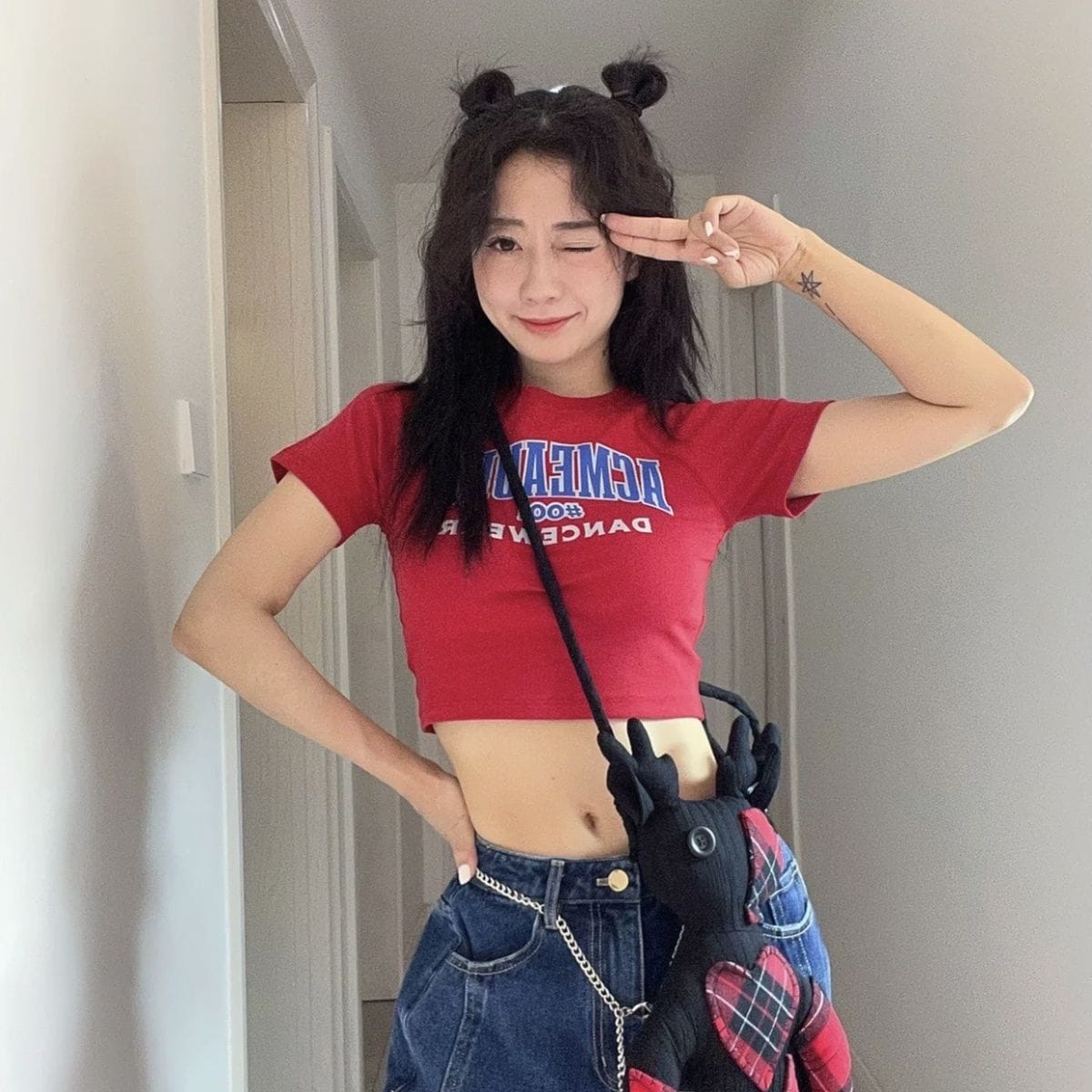 Y2k sexy summer t-shirt women's summer 2024 narutocasualTank women's printed women's slim fit short sleeved casual fashion t-shi