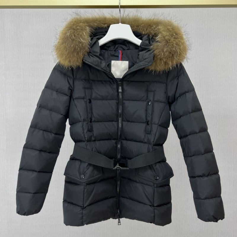 Women's Clothing High quality warm fur collar hooded down jacket Winter New  NO.3