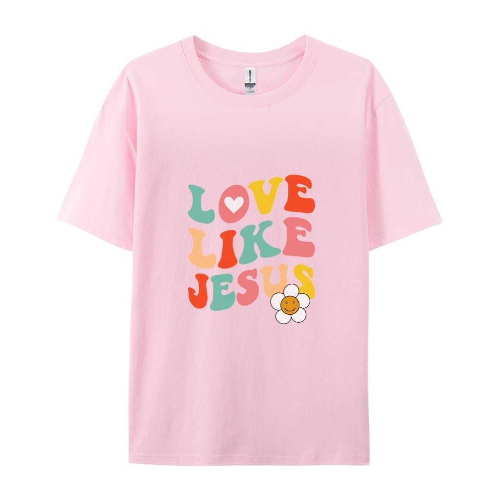 Y2k , Women's Short T-shirt, Single-sided print,Love, Spring/Summer casual, Girls,S-4XL, Letter or pattern print ,100% cotton.