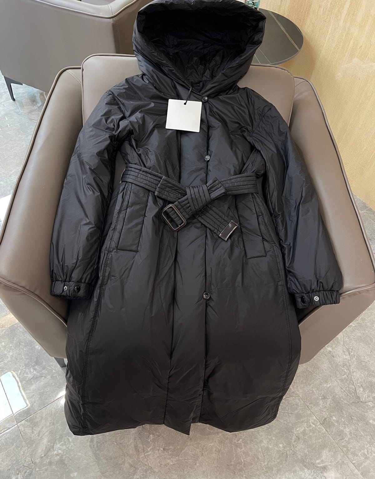 Women's Clothing High quality hooded long fashion down jacket Winter New  NO.1