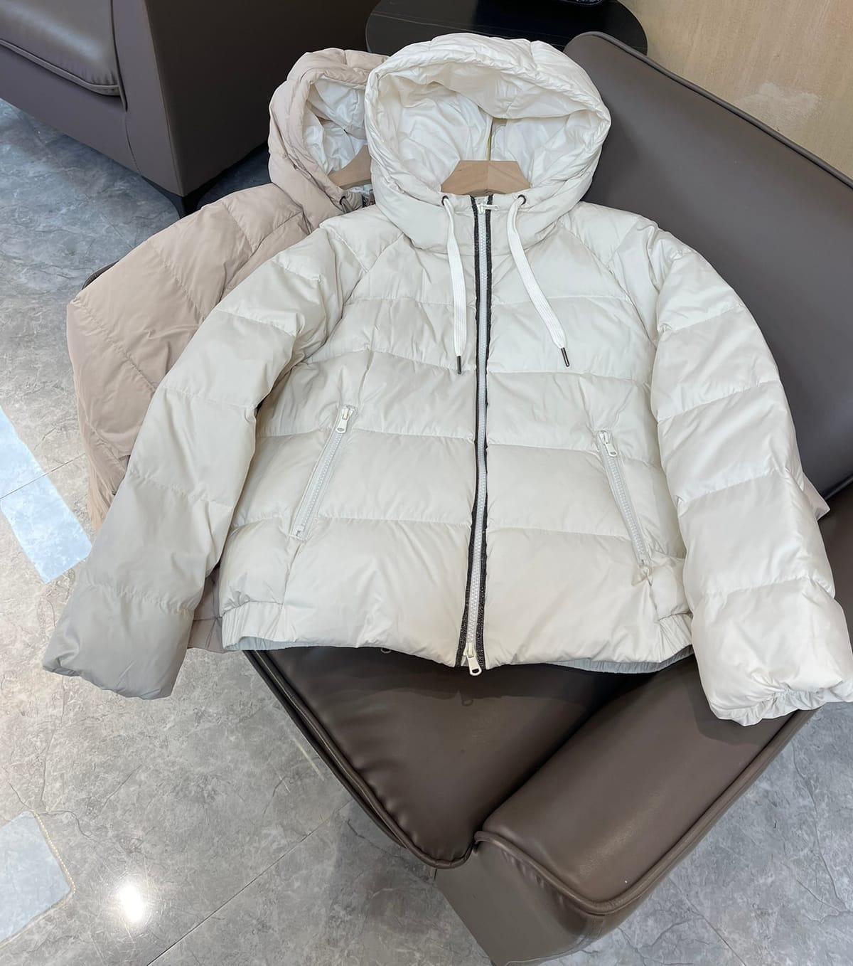 Women's Clothing Temperament lightweight down jacket Winter New  S2