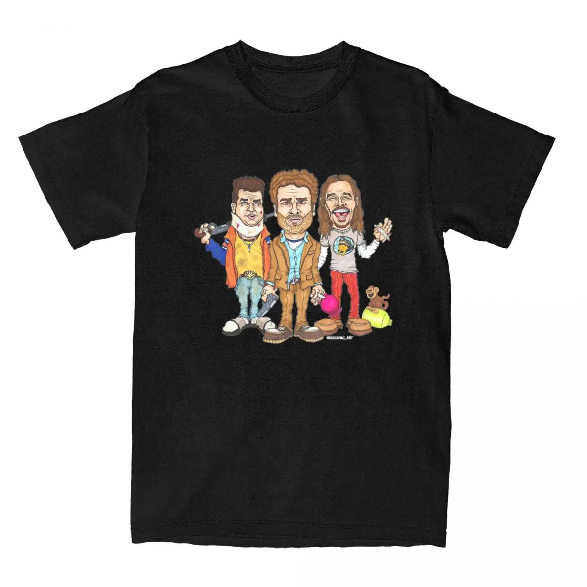 Pineapple Express Comedy Movie Retro Vintage Shirt Accessories Men Women's Cotton Novelty T-shirt Short Sleeve Clothing