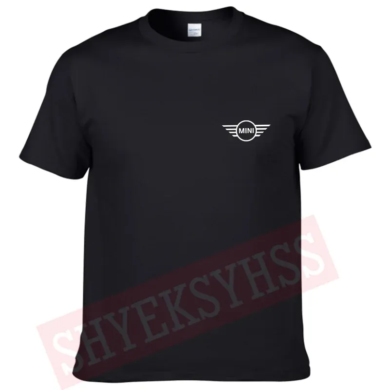 MINI T Shirt New Minnil Cooper's Car Men's Tshirt Personalized Design Graphic Women's T-shirt 100% Cotton O-Neck Short Sleeve