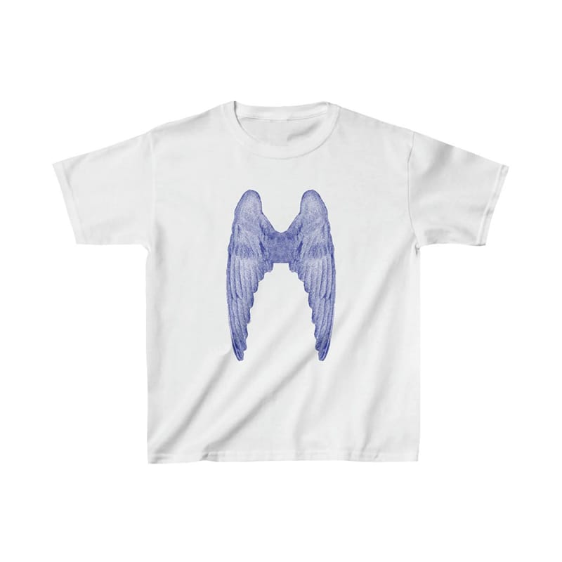 Punk Summer CutePrint T-Shirt Y2k Streetwear Baby tee Casual Slim Crop Top Vintage Women's Gothic Sexy Grunge Fairy Tees