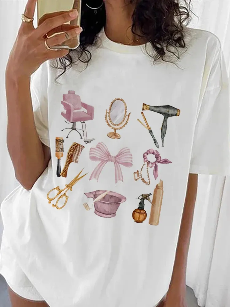 Aesthetic T-Shirt Wallflower Printed Women's Pattern T-Shirt Fashionable Clothing Top Casual Style Trend 90s Summer T-Shirt.