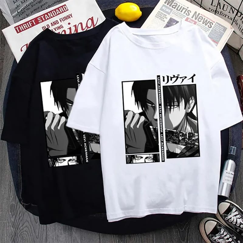 New Summer Anime Short Sleeve Loose Street T-Shirt Casual Harajuku Women's Men's T Shirt