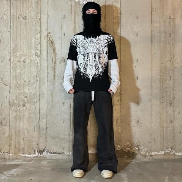 Y2k women's long sleeved T-shirt with round neck, sexy spicy girl printing pattern, slim fit streetwear kpop dance casual tops