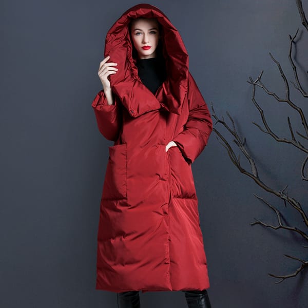 Women'S Winter Duck Down Jacket 2023 Female Lightweight Padded Clothes Woman Clothing Warm Luxury Coats Long Padding Outerwear