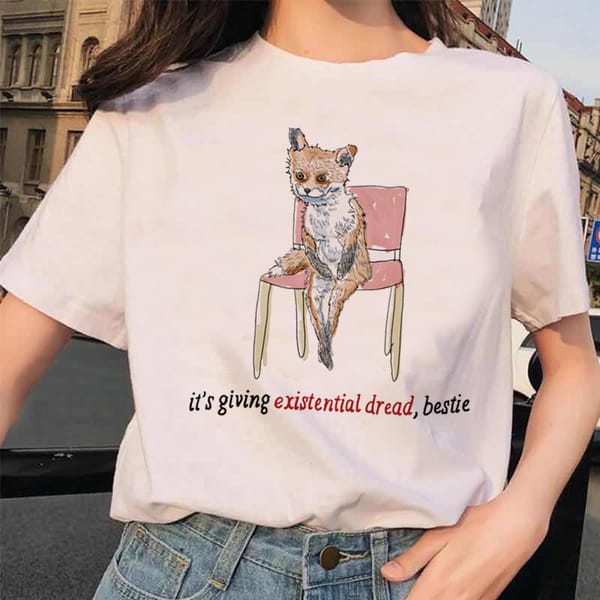 Short Sleeved Fun T-Shirt Top Fashionable O-Neck T-Shirt Cartoon Printed Pattern Printed Women's Cute Summer Basic T-Shirt.