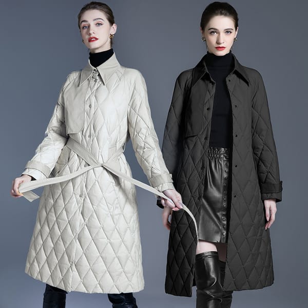 Women'S Winter Duck Down Jacket 2023 Woman Clothing Warm Luxury Coats Long Padding Outerwear Female Lightweight Padded Clothes