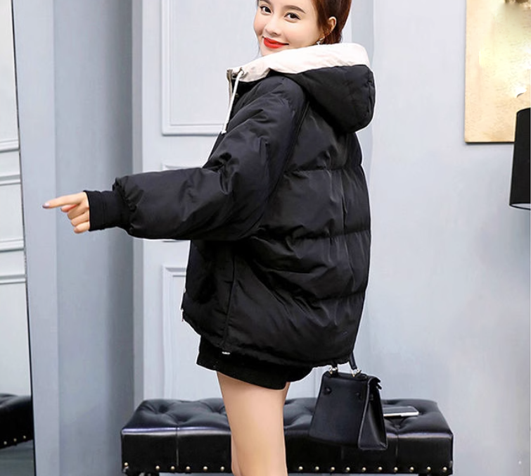 Women's Clothing Fashion Slimming hooded short down coat Winter New NO.7