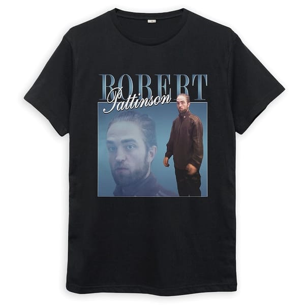 Robert Pattinson Tracksuit Retro Style T-Shirt / Men's Women's Sizes / Cotton Tee (ROB-420097)