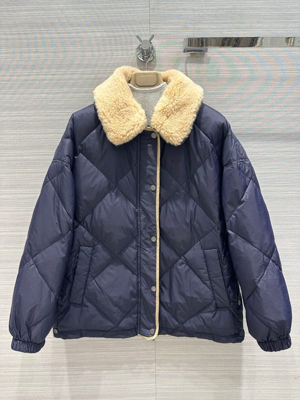 Women's Clothing wool collar bread down coat Winter New  020