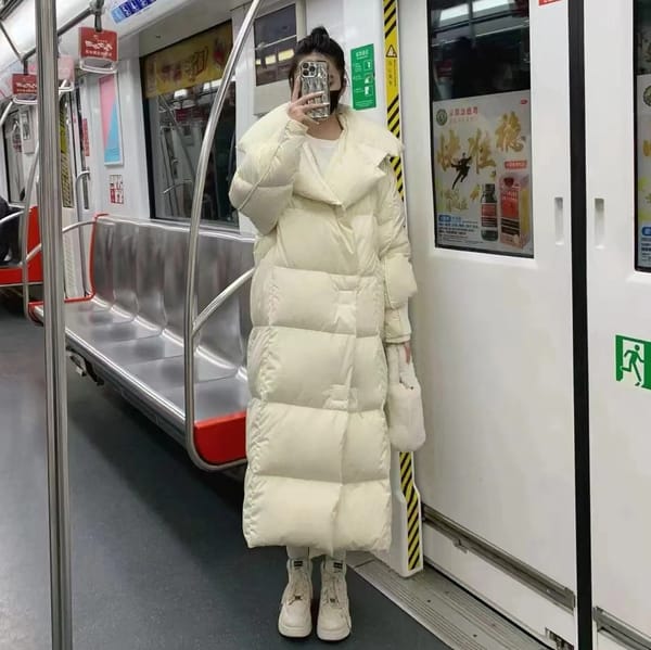 Awake Girl brand Women's winter Chinese Goose Down Jacket  2023 Woman clothing warm winter down jacket for female fashional