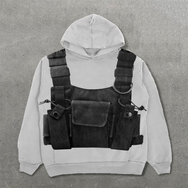 Y2K Women's Men's Hoodies Clothing Long Sleeve Pullover Sweatshirt Streewear Oversize hi-pop vintage hoodies kpop kpop dance