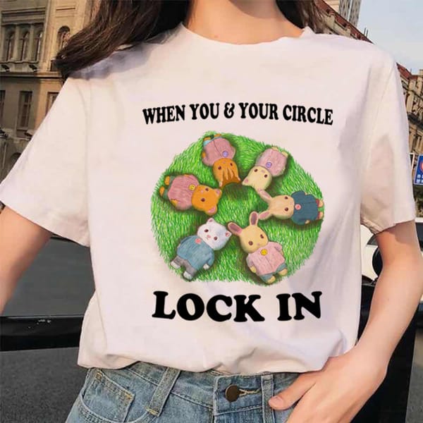 Summer Leisure New Travel T-Shirt Printed T-Shirt Rabbit Pattern T-Shirt Casual Women's Fashion Trend Women's Sweet T-Shirt.