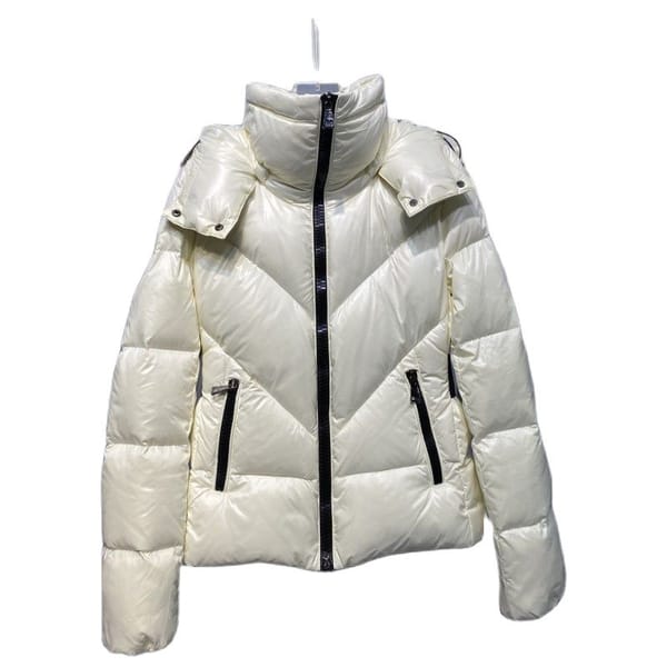Women's Clothing Large fur collar detachable belted down jacket Winter New  NO.3