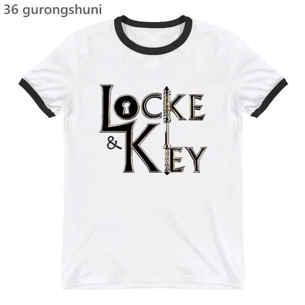 New Hot Sale Women'S T-Shirts New Movie Locke & Key Graphic Print T Shirts Female Fashion Retro Tshirts 90s Girls Y2k Clothes