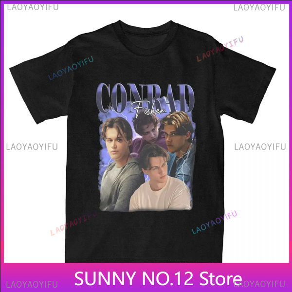 Men Women's Shirt Conrad Fisher Bootleg Accessories Novelty Popular Short Sleeve Team Jeremiah Top Fashion Round Collar Clothes