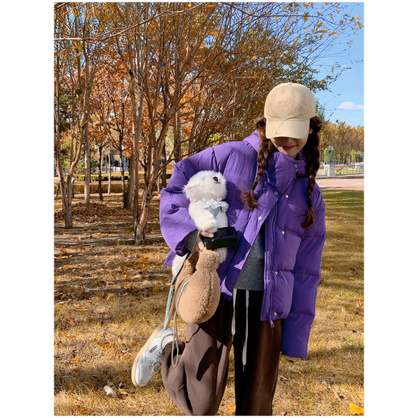 Women's Jackets Trend White Duck Down Women's Down Coats Drawstring Hooded Warm Outwear Short Women's Clothing Winter Jackets
