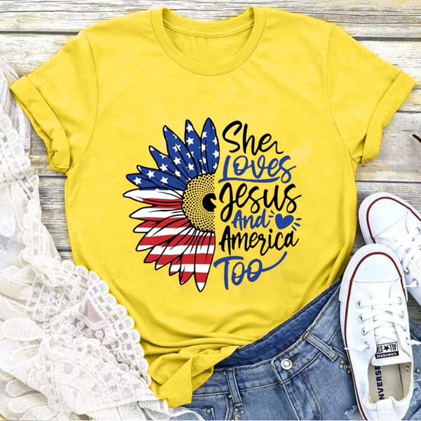 COTTON 100% Holiday Daisy Print Summer Fresh Fashion Men's and Women's Short Sleeve T-shirt Tops  Oversized T Shirt