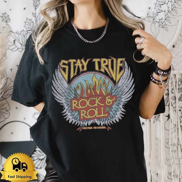 Harajuku 90s Trendy Short Sleeved Fashionable Women's Rock Roll Printed Clothing Casual Women's T-Shirts Fun Pattern T-Shirts.