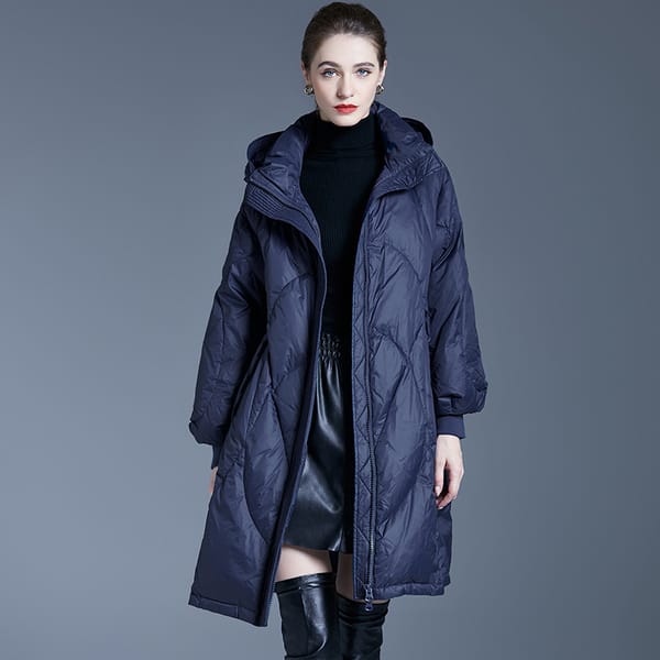 Women'S Winter Duck Down Jacket 2023 Woman Clothing Female Lightweight Padded Clothes Long Padding Outerwear Warm Luxury Coats
