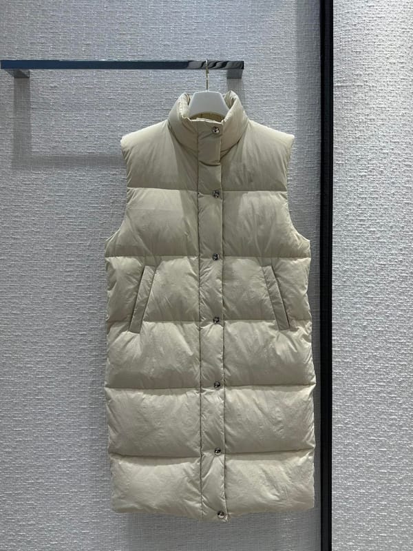 Women's Clothing long down vest Winter New  NO.18