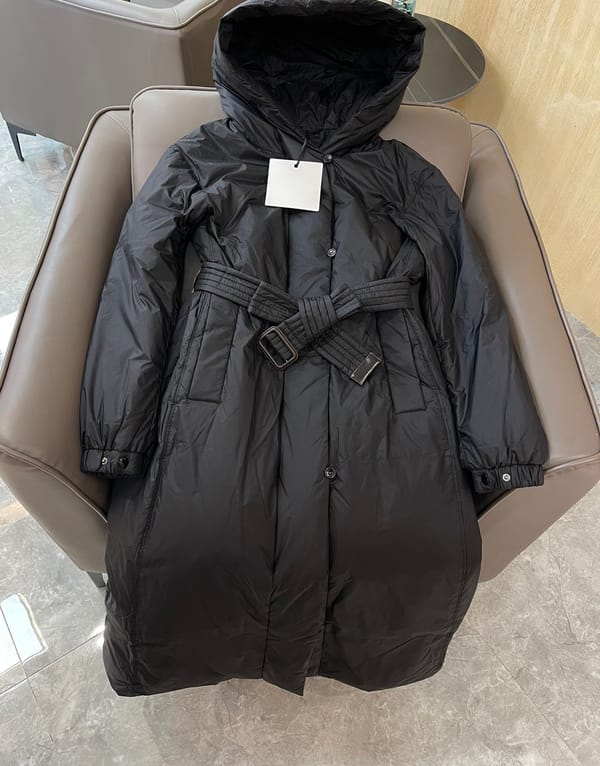 Women's Clothing High quality hooded long fashion down jacket Winter New  NO.1