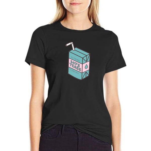 Boys Tears Juicebox T-Shirt shirts graphic tees new edition summer tops korean fashion Women's summer blouses 2024