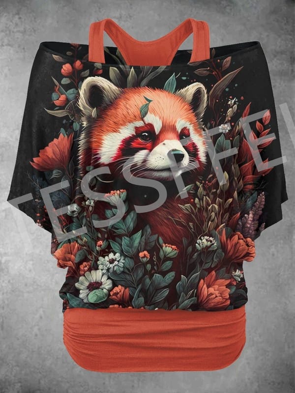 NewFashion Sexy Fake Two-Piece Women's Top Retro Punk Skull Tattoo Animal Funny Casual 3DPrint T-Shirts Harajuku Streetwear X6