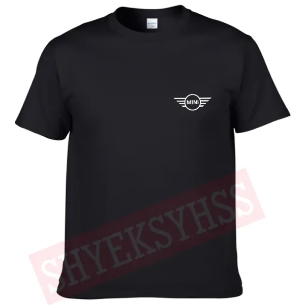 MINI T Shirt New Minnil Cooper's Car Men's Tshirt Personalized Design Graphic Women's T-shirt 100% Cotton O-Neck Short Sleeve