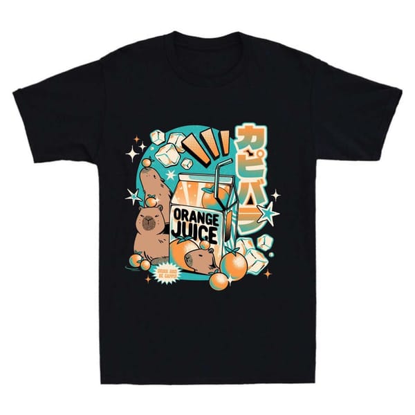 T-Shirt Women's Top Women's Printed Harajuku T-Shirt Summer Leisure Fashion Fun Versatile Cartoon Print Pattern Basic Black T-Sh