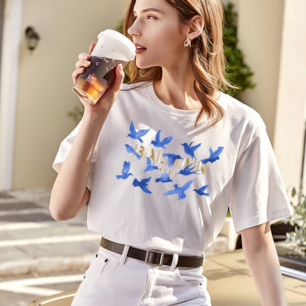 2024 Women's Fashion Print T Shirt Letter Tee Shirts Female Harajuku Y2K Short Sleeve New in Summer Cotton Tops Female Streewear